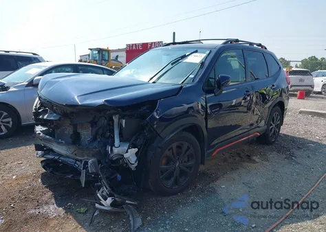 2021 Subaru Forester Sport из США, поврежденный, VIN JF2SKARC1MH517368